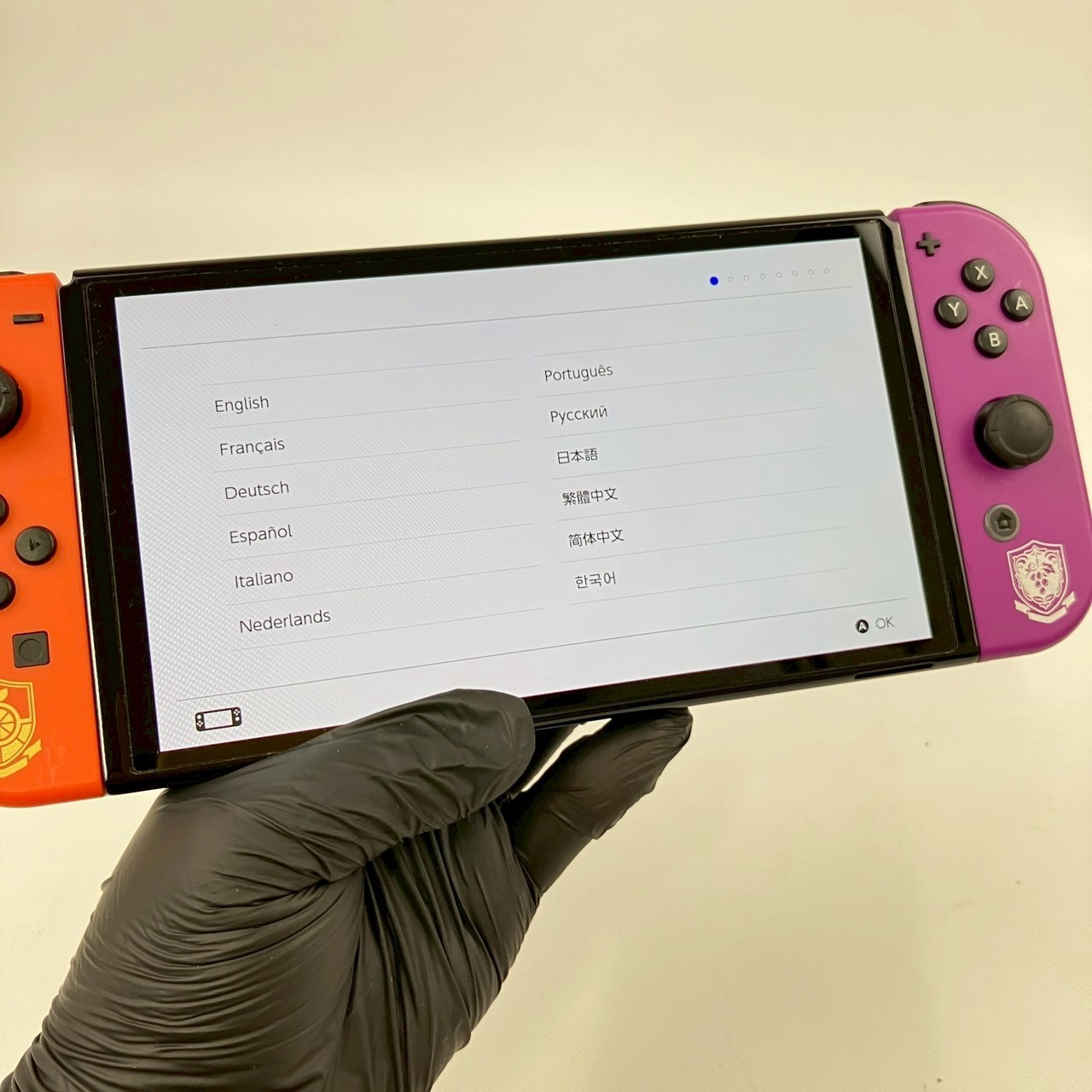 Nintendo Switch 64GB OLED Pokémon Scarlet Violet Console ＆ Joy-Con set