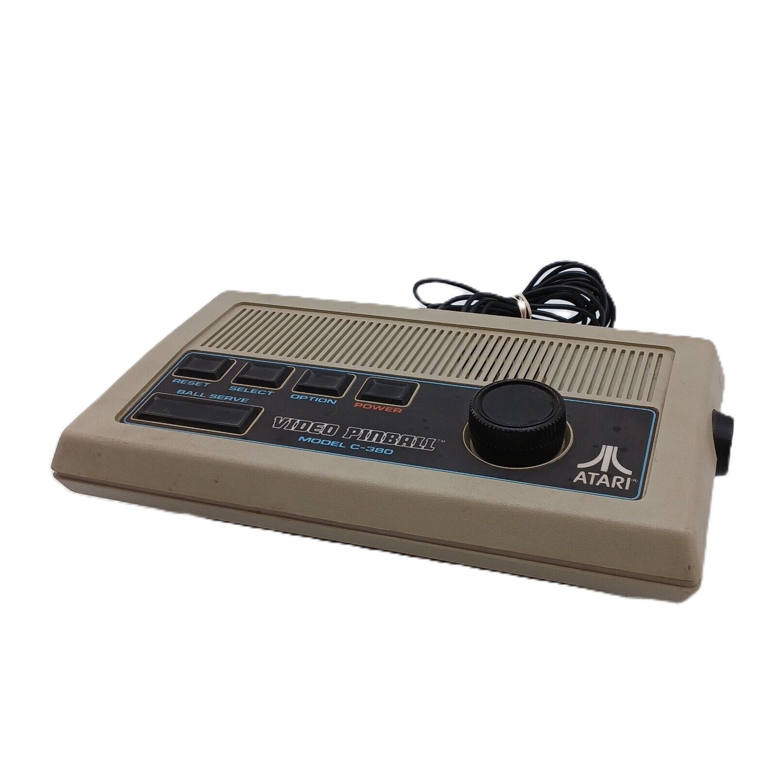 Atari Video Pinball Console Model C-380 w/out Power Cable – Not Tested