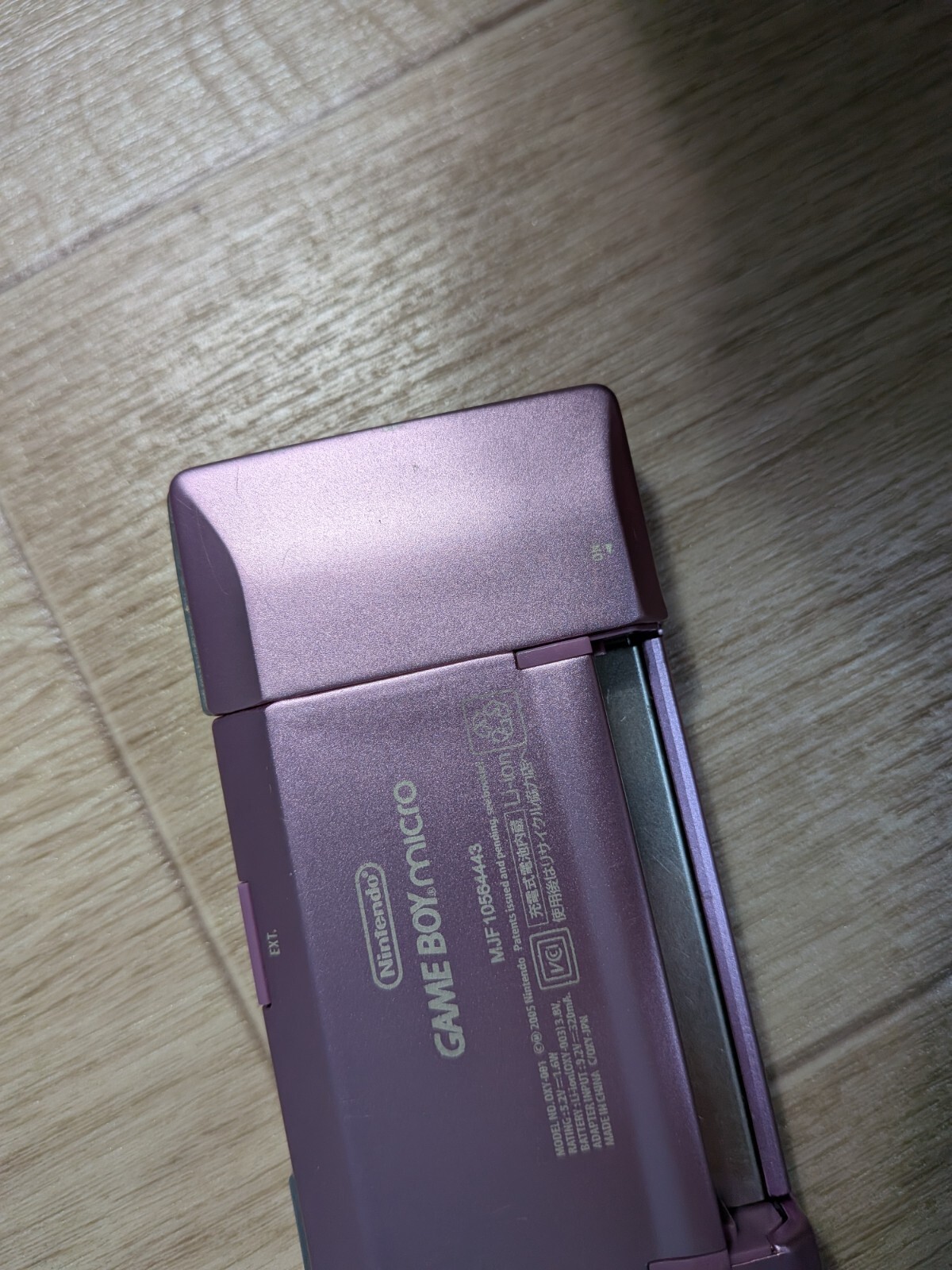 Nintendo game boy micro pink console Tested Work