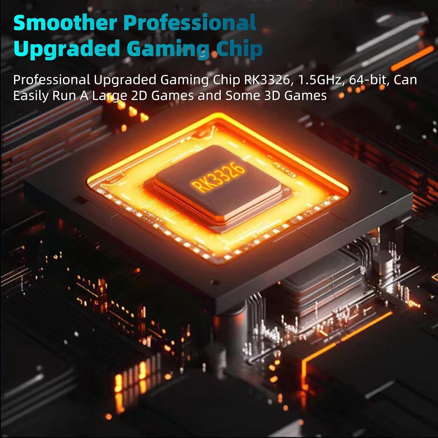 R36MAX Retro Handheld Game Console-4-inch HD IPS Screen, RK3326 1.5GHz Chip