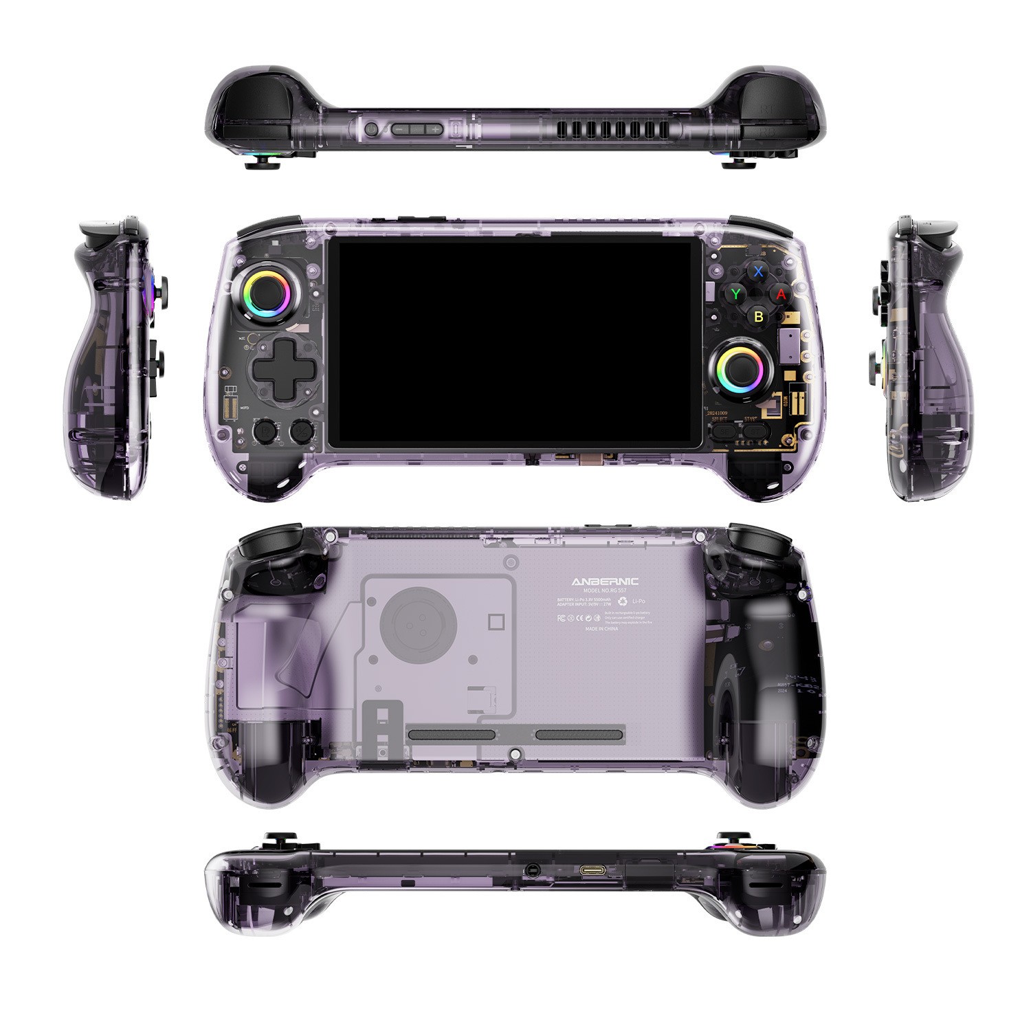 RG557 5.48″ AMOLED HD Screen Android 14 Handheld Game Console