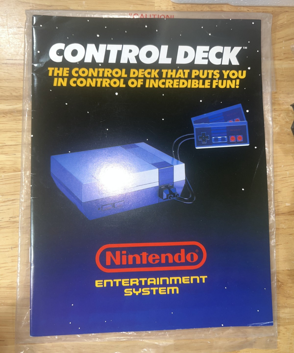 1986 Nintendo NES CONTROL DECK Super MARIO Bros. BOX Set SERVICED +TESTED! NICE!