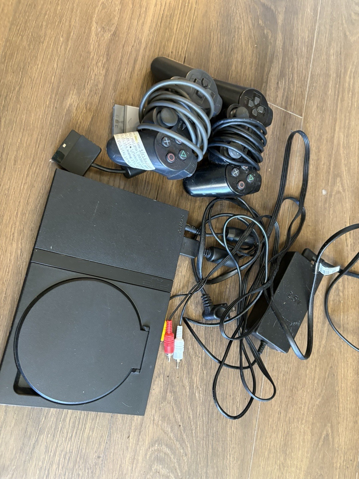 Sony PlayStation 2 Slim Line Version 1 Console – Charcoal Black (SCPH-70012)