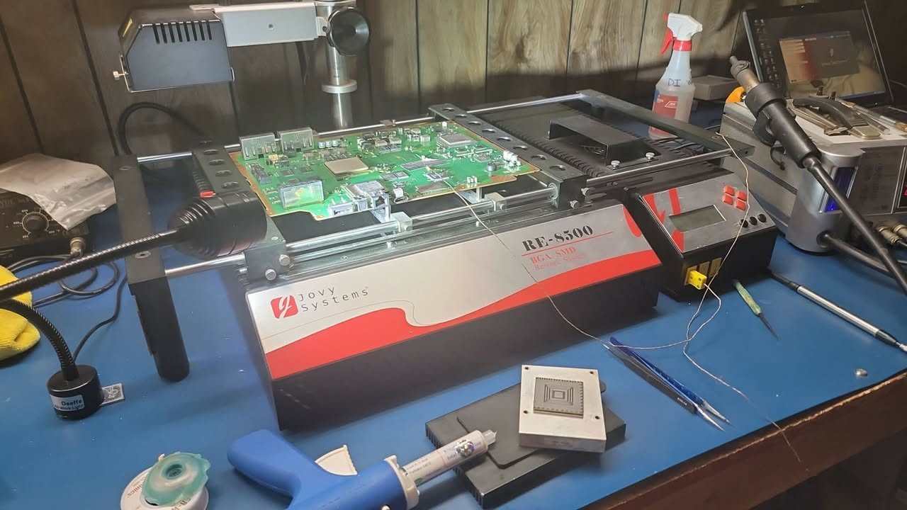PS3 CECHB01 CECH B01 20GB Frankenstein Service RSX GPU Fix 40nm 65nm YLOD GLOD