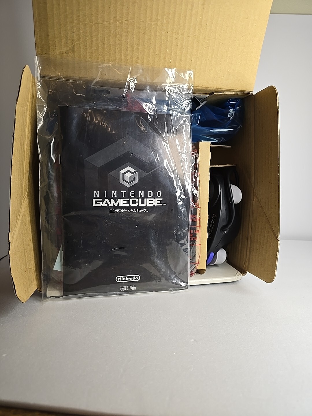 GameCube Black Console Complete in Box DOL-001 Authentic from Japan Tested