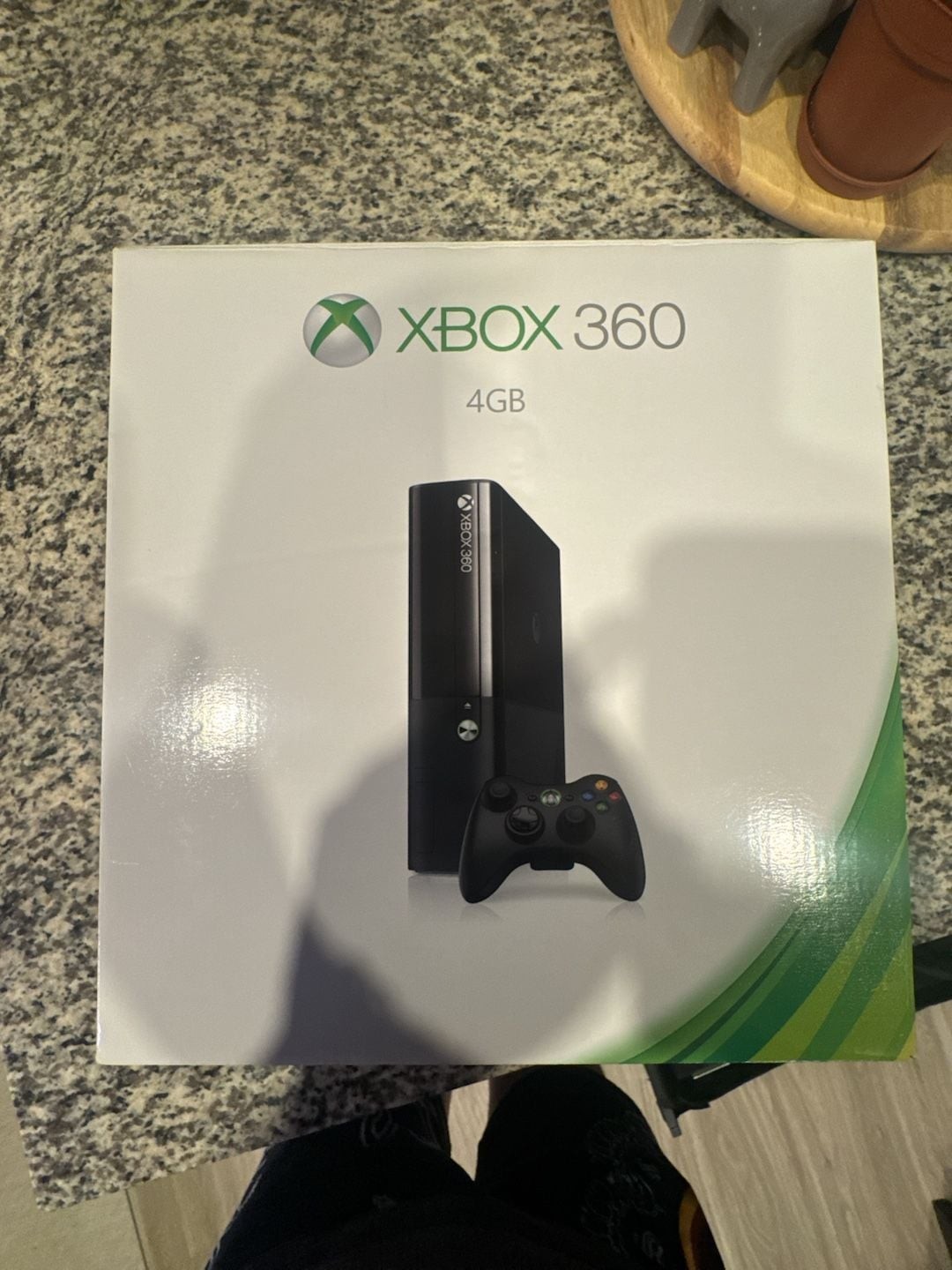 Microsoft Xbox 360 E 4GB Console Bundle with Controller and Original Box