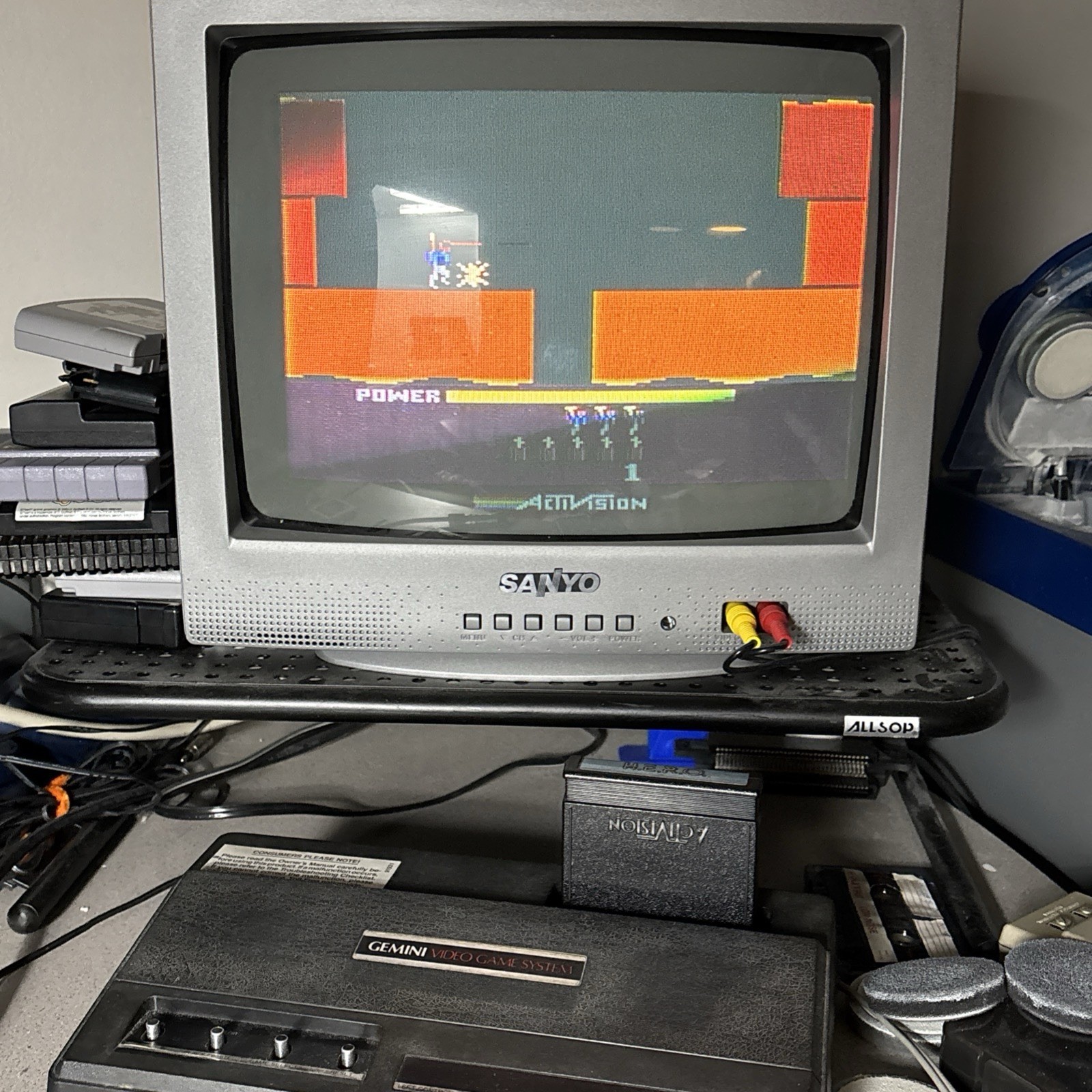 Sears Tele-Games Atari 2600 Heavy Sixer Console With Box TESTED