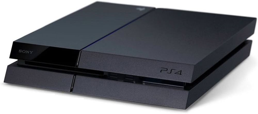 Sony PlayStation 4 Console Black HDMI USB Blu-Ray Wi-Fi Power Cabl
