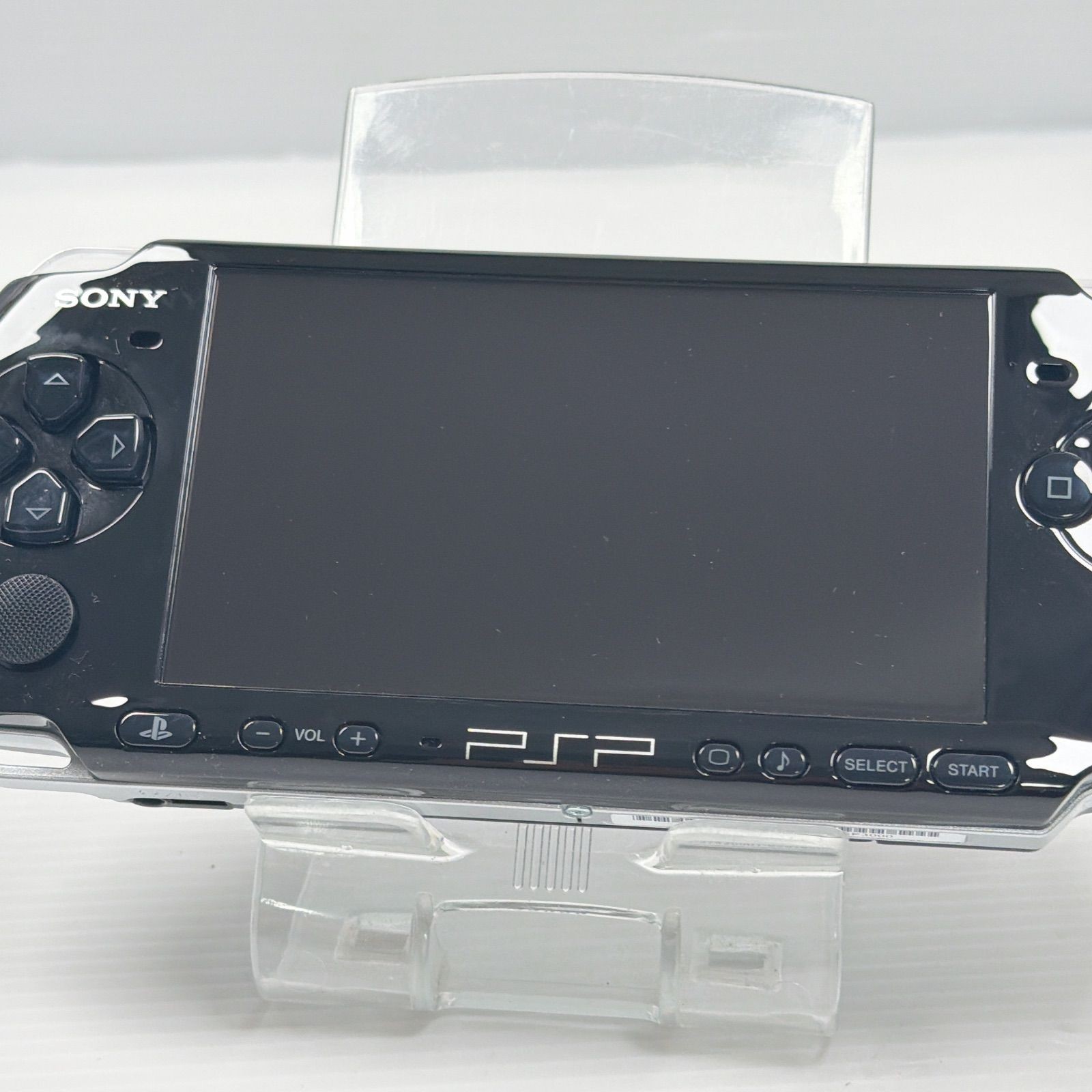 PSP-3000 Piano Black Console Memory Stick AC Adapter Tested No Battery Included