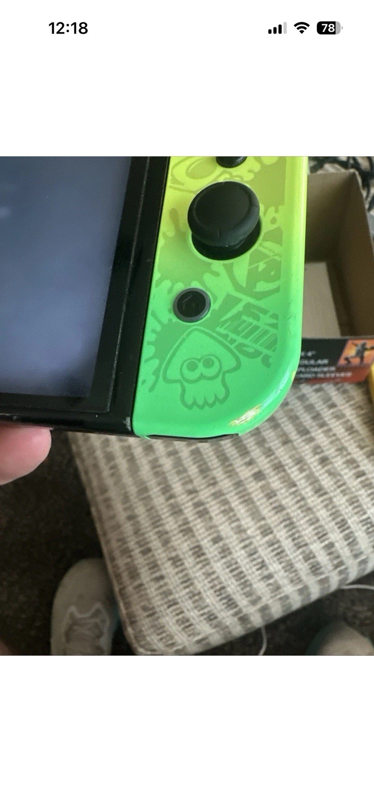 Nintendo Switch OLED Splatoon 3 Edition Used w/ Accessories