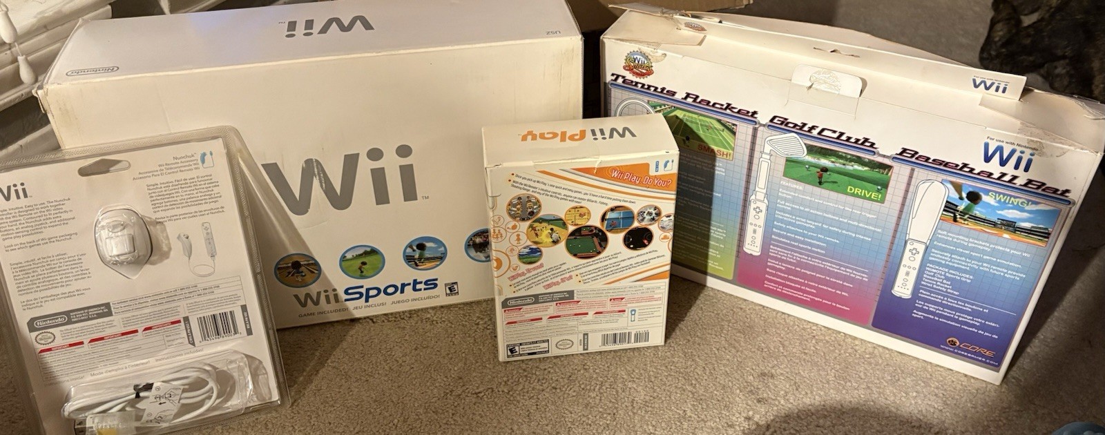 Wii Console And Games Bundle