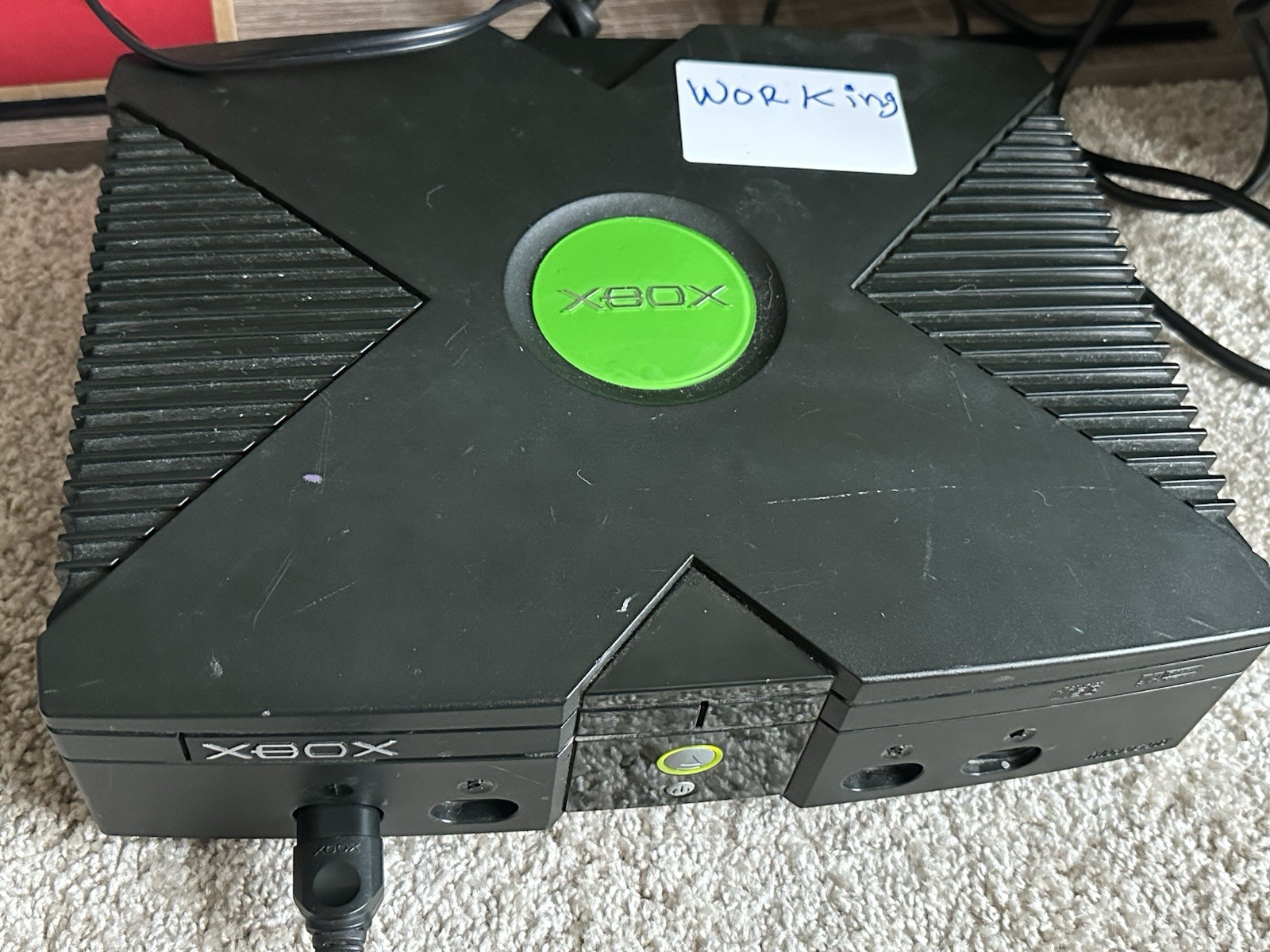 Original Microsoft Xbox Console (V1.0 Thomson DVD Drive) Tested Working