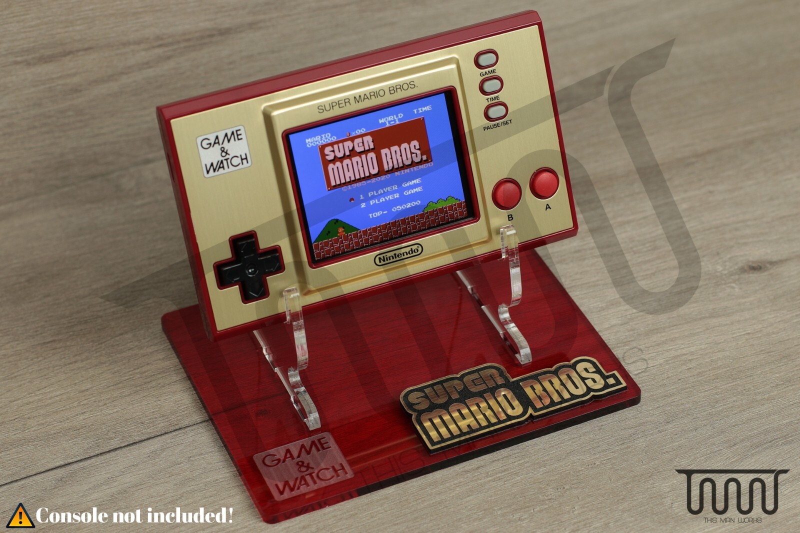 Acrylic Display Stand for Nintendo Game&Watch Super Mario Bros 35th 2020