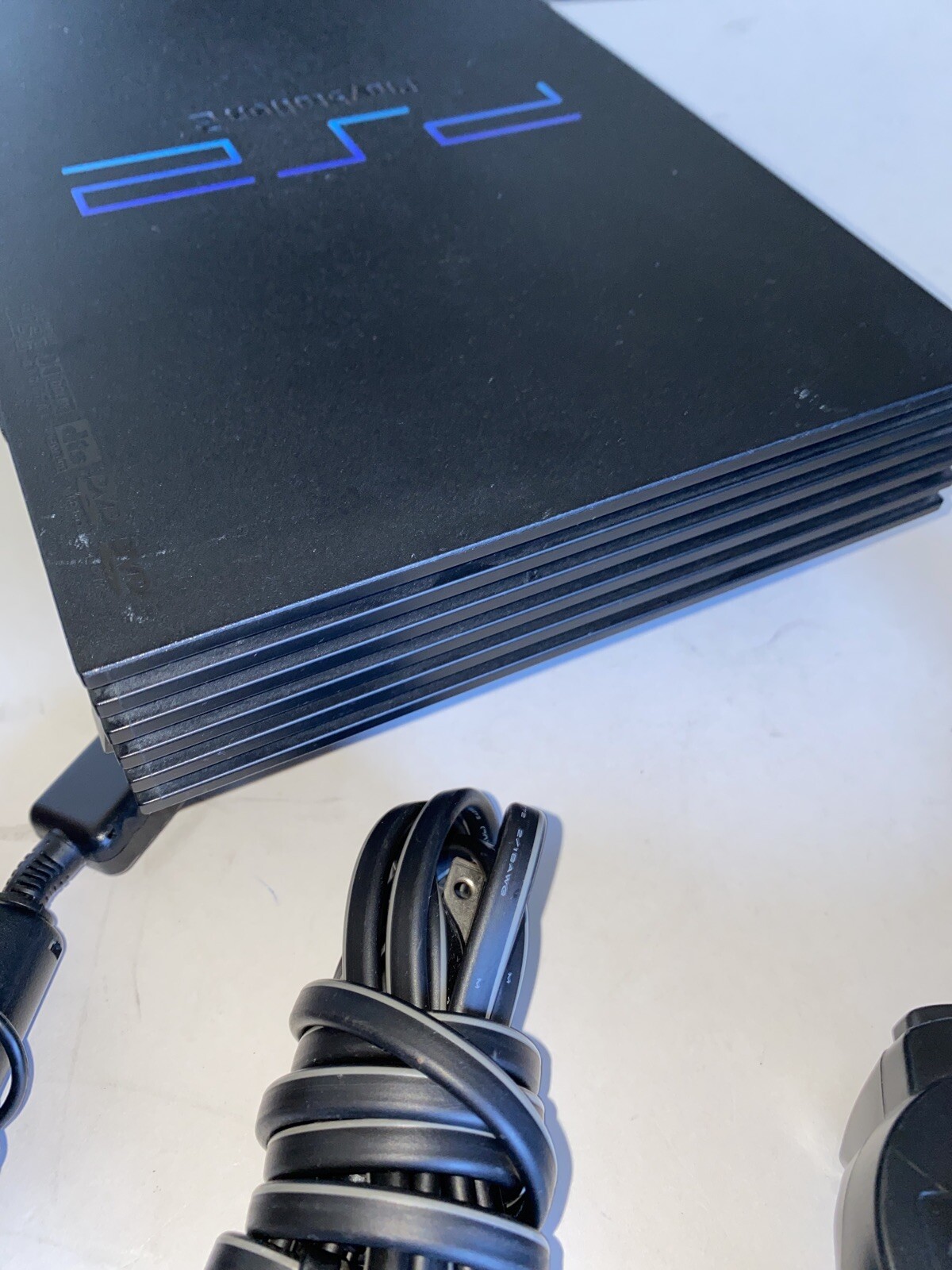 Playstation 2 Console Sony PS2 SCPH-39001 1 Controllers A/V Power Cable – Tested