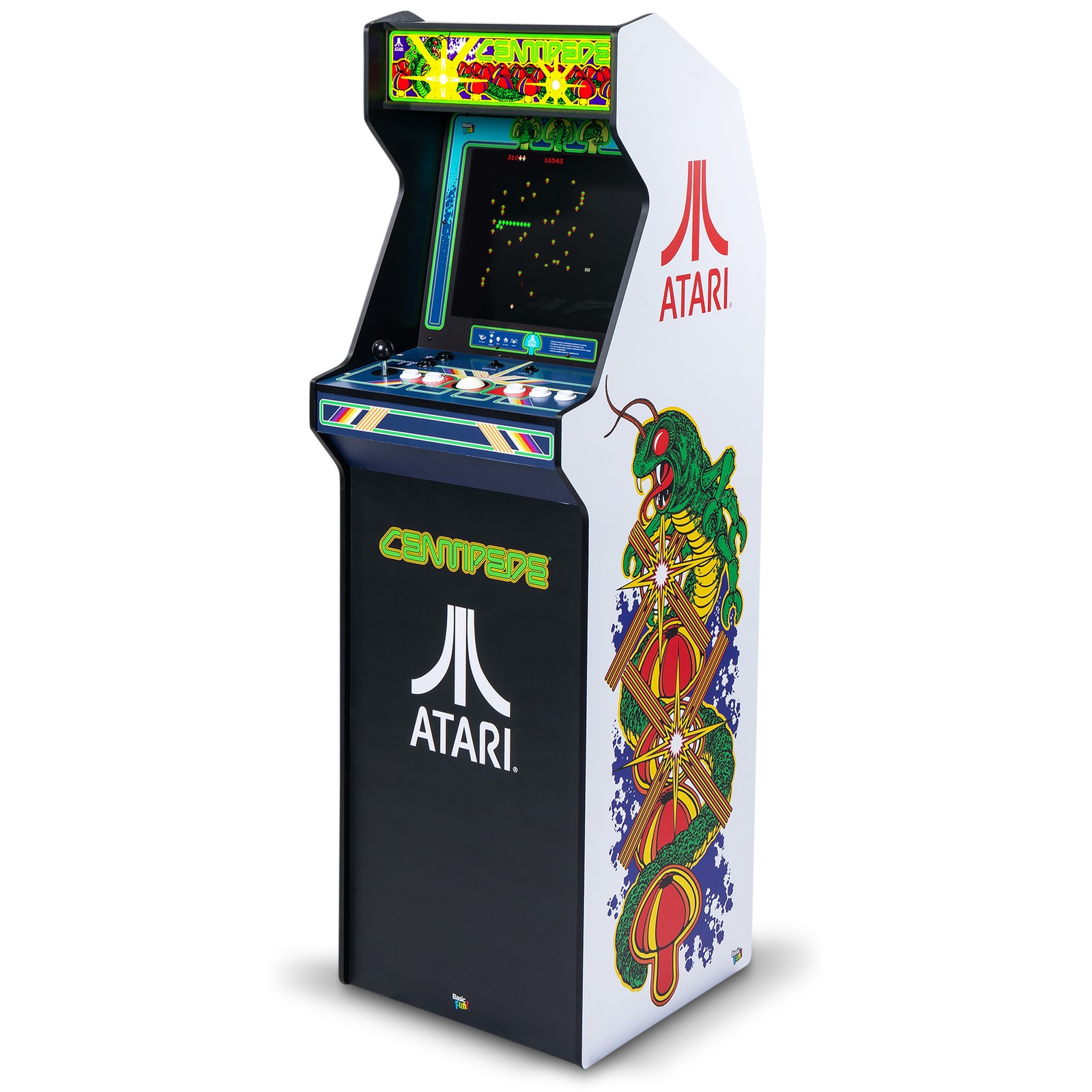 Arcade Classics Atari Ultra Series Arcade Game Cabinet w/17″ Screen (For Parts)