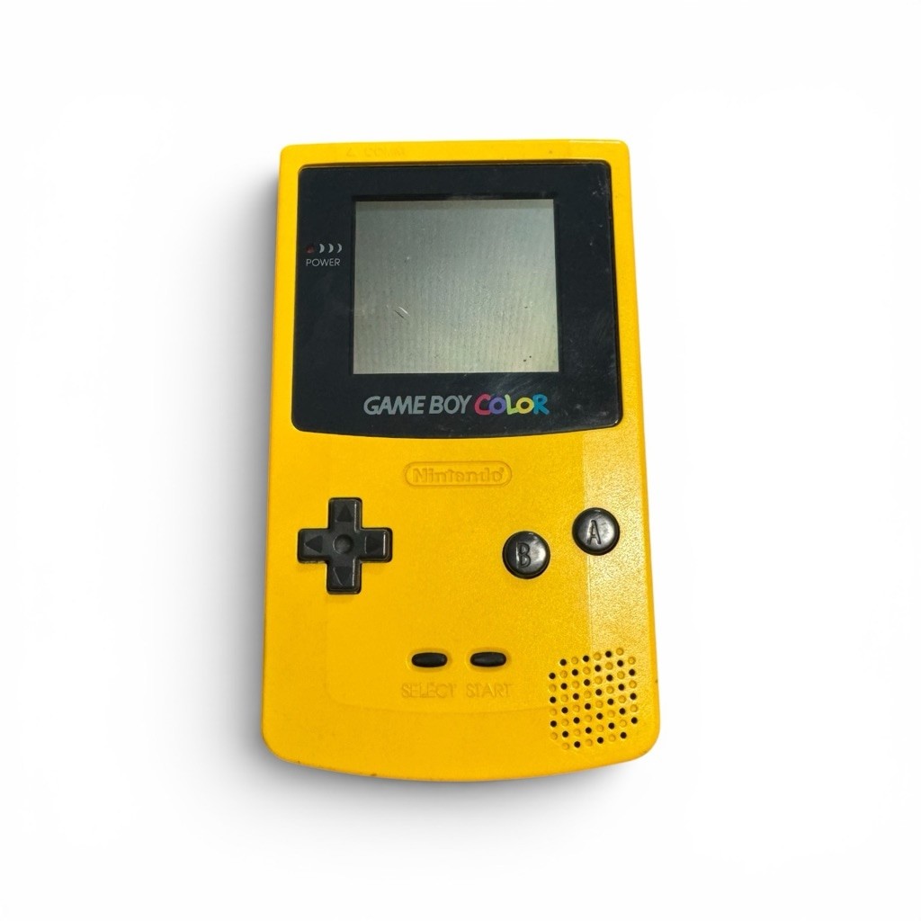 Nintendo Game Boy Color Handheld Console Yellow One Size Untested For Parts