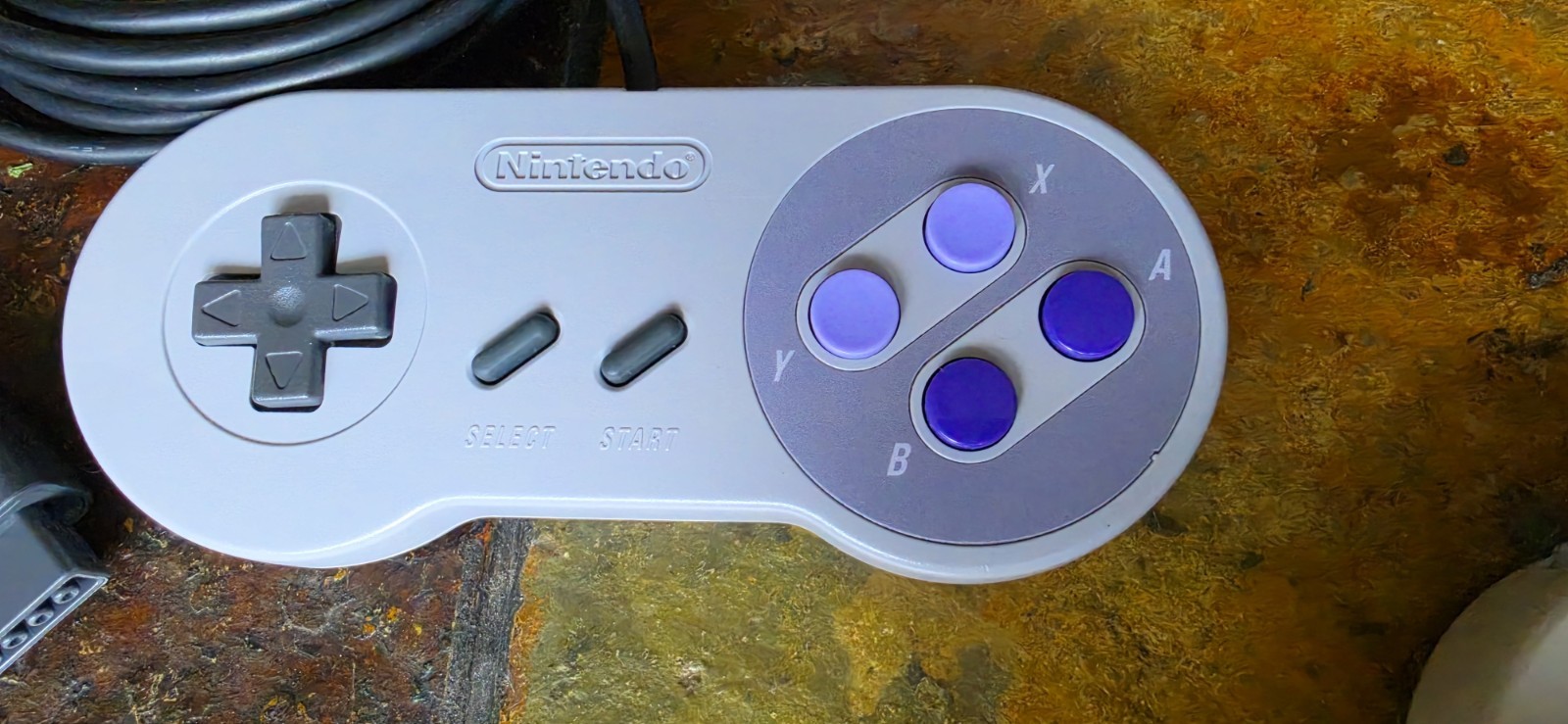 Super Nintendo SNES Console + Super Mario World 2 Controllers – Clean!