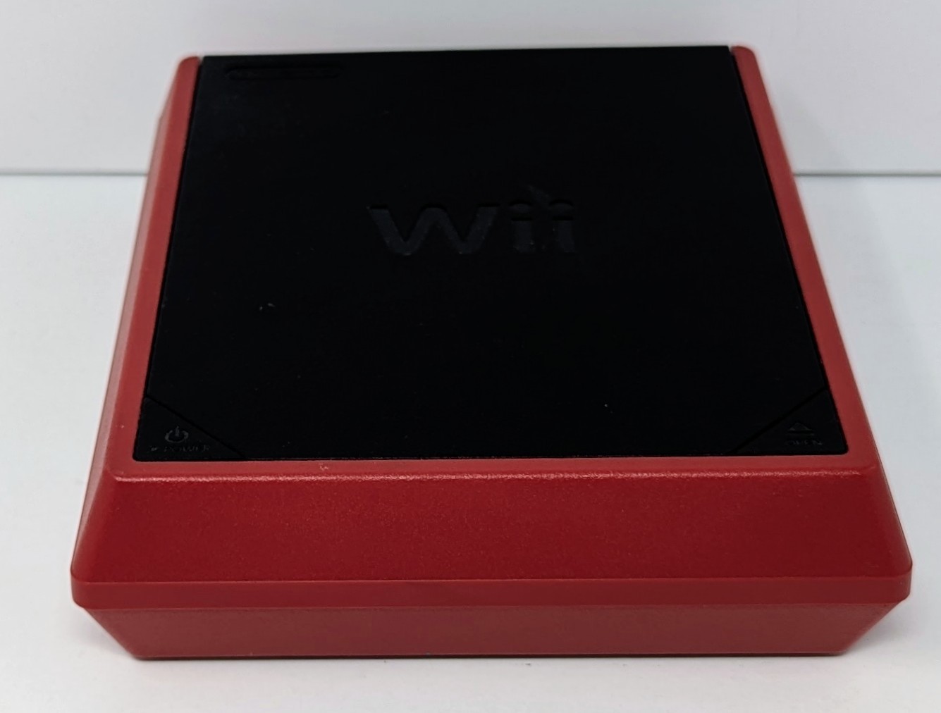 Nintendo Wii Mini Red RVL-201 Console Bundle w/ Crash Mind Over Mutant & More!