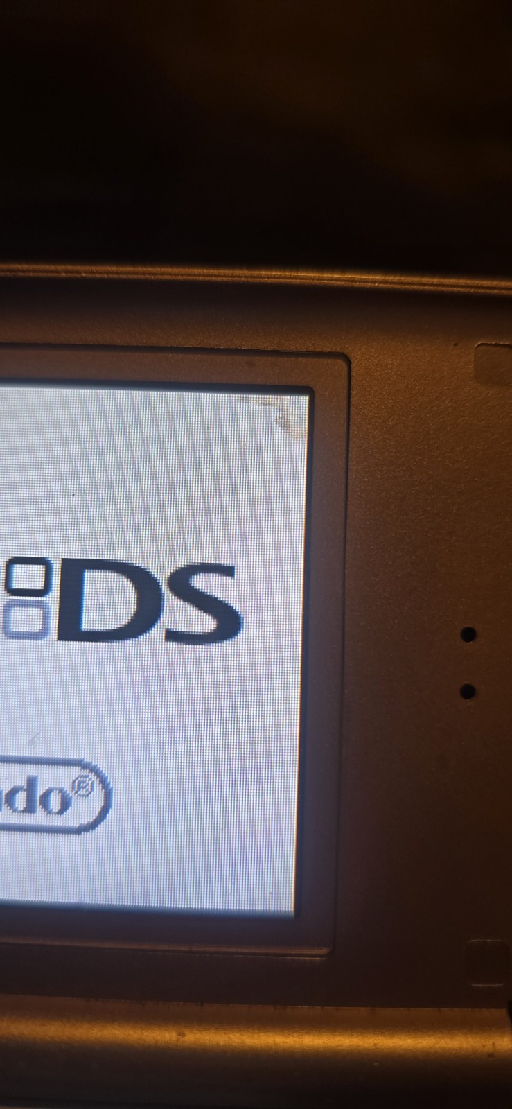 Nintendo DS Lite Console Only Metallic Rose Pink For Parts Repair Works **READ**