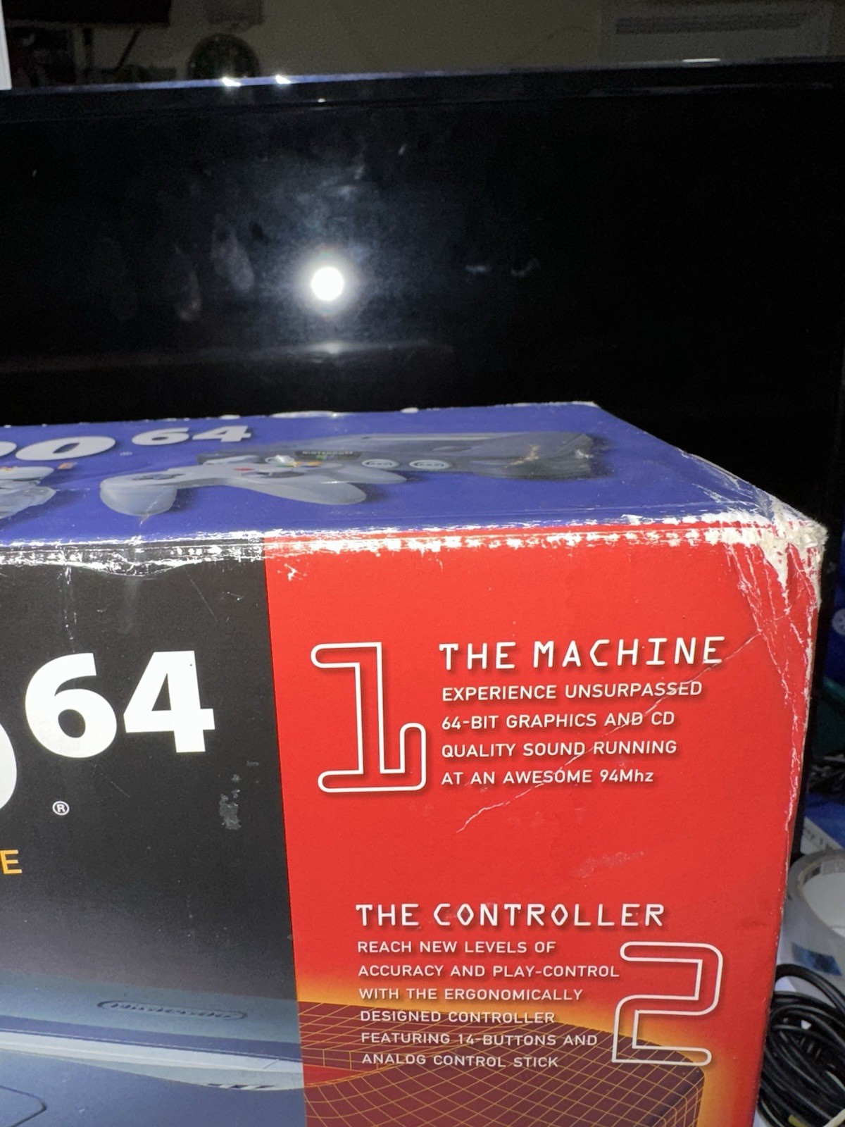 Nintendo 64 Console – In Original Box – NUS-001 Gray (please Read Description)