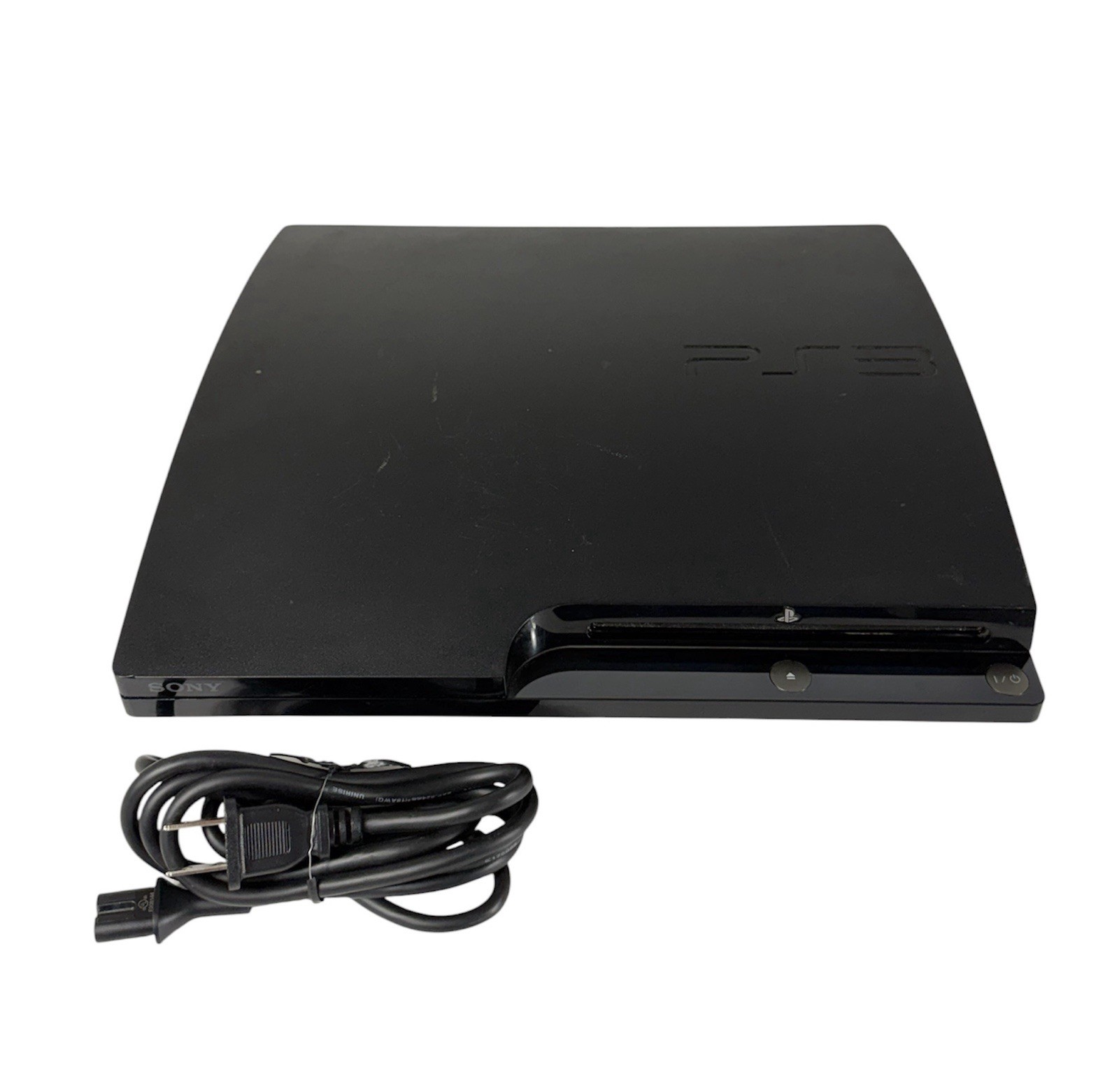 Sony PlayStation 3 PS3 Slim Black 120GB Gaming Console – CECH-2001A – Ver 4.81