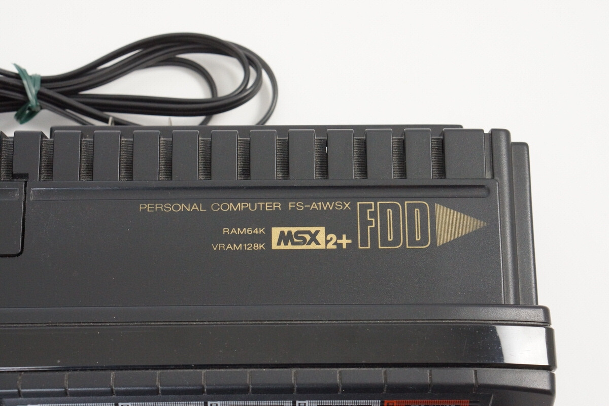MSX2+ Panasonic Personal Computer FS-A1WSX Boxed JAPAN Game 9KNMA09221