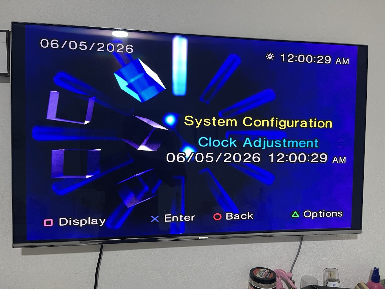 Sony Playstation 2 PS2 Fat Console SCPH-30001 w/ Power Cable And Control TESTED