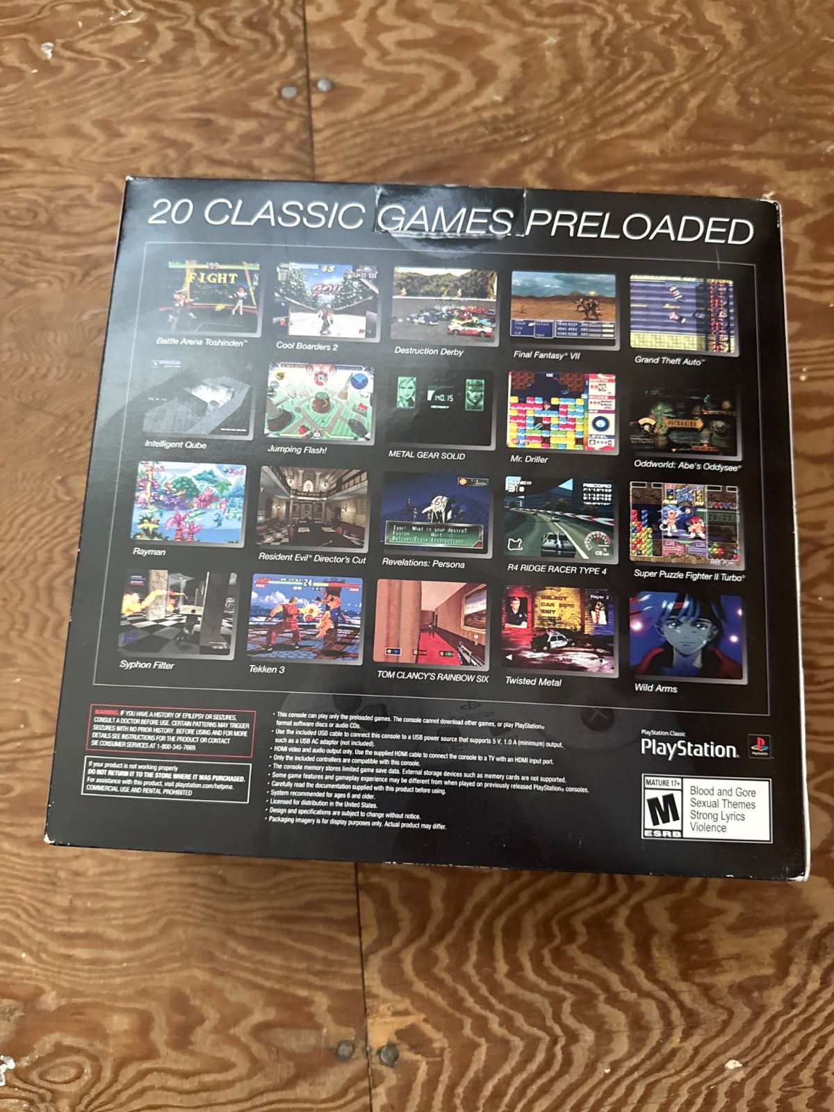 Sony PlayStation Classic Gray Console (3003868)