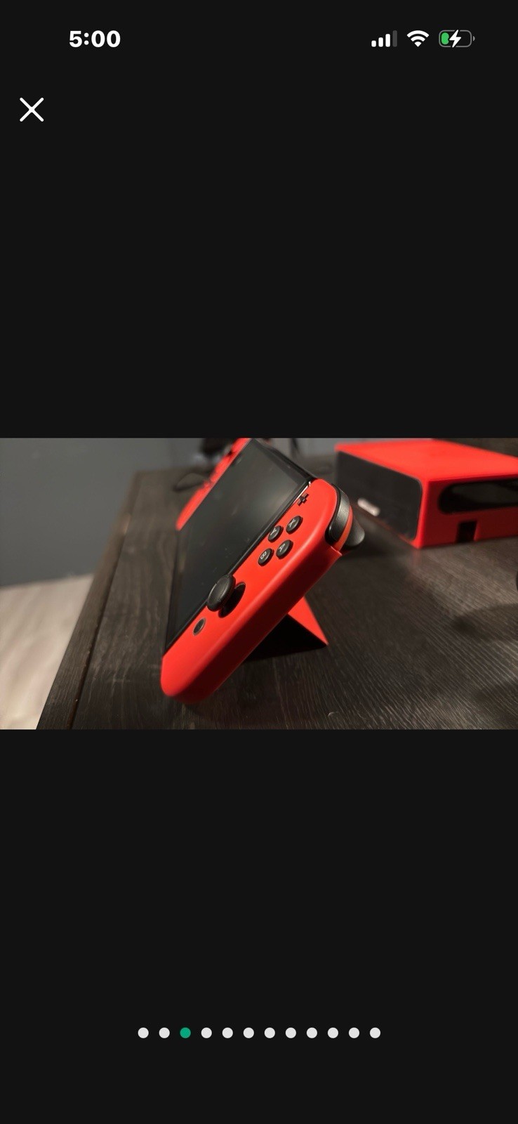 Nintendo Switch (OLED Model) HEG-001 Mario Red Edition 64GB Console