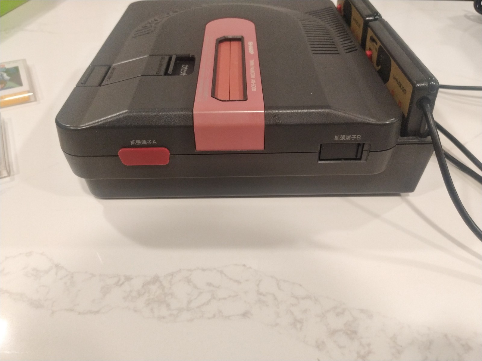 SHARP Twin Famicom AN-500B Restored Working With 46 Games Collection Boxed Shmup