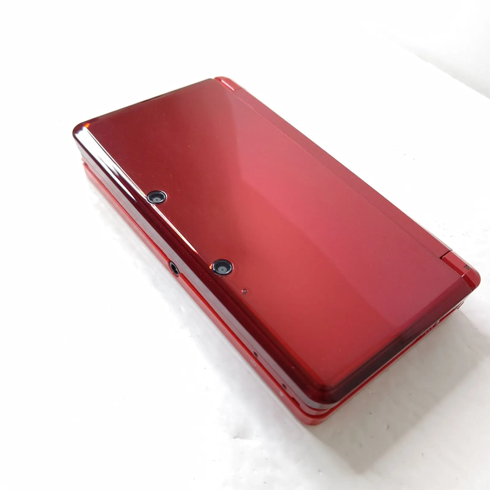 Nintendo 3DS Flare Red Handheld Console Boxed Set Charger Included Excellent
