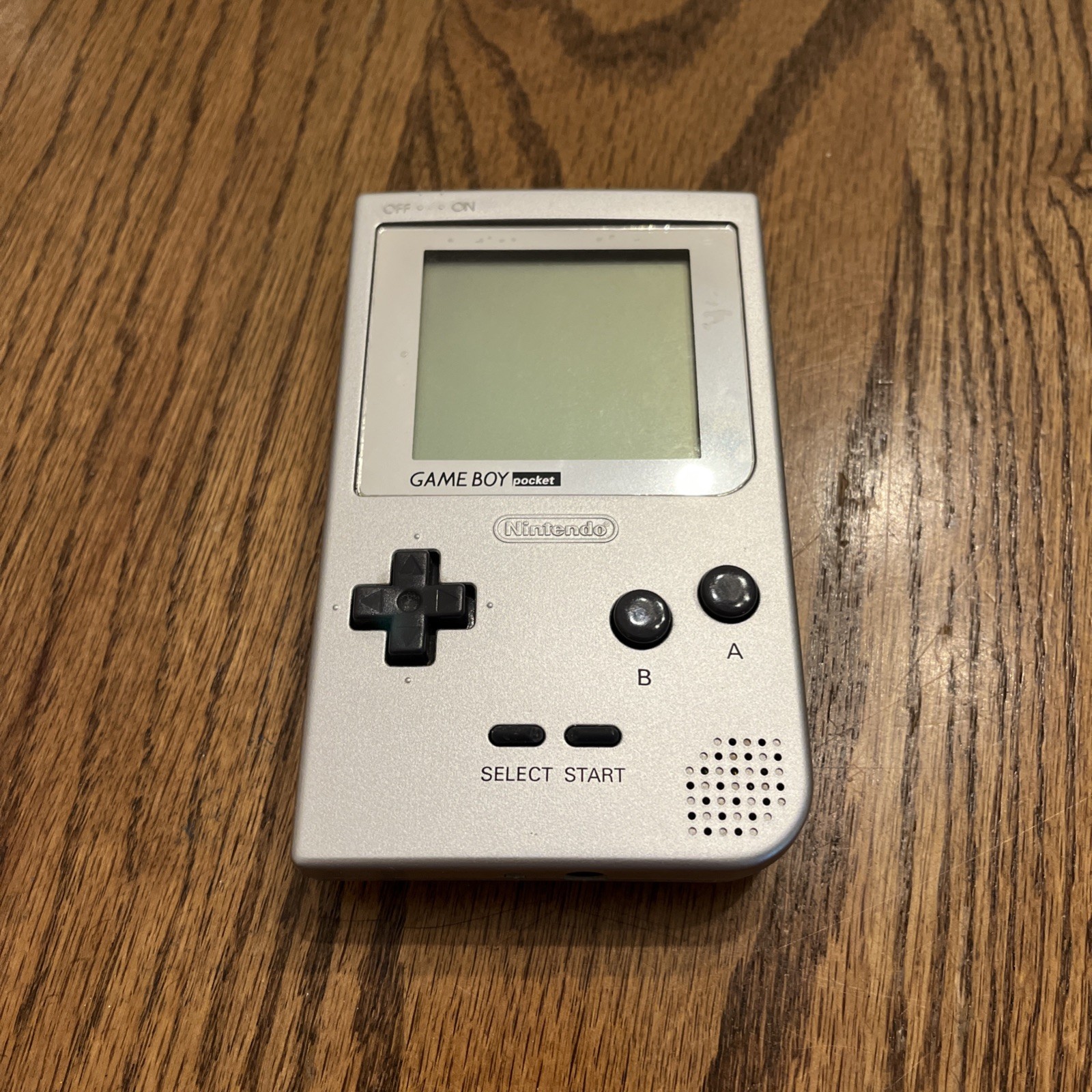 Nintendo Game Boy Pocket – Silver – Working Handheld Console *Read*