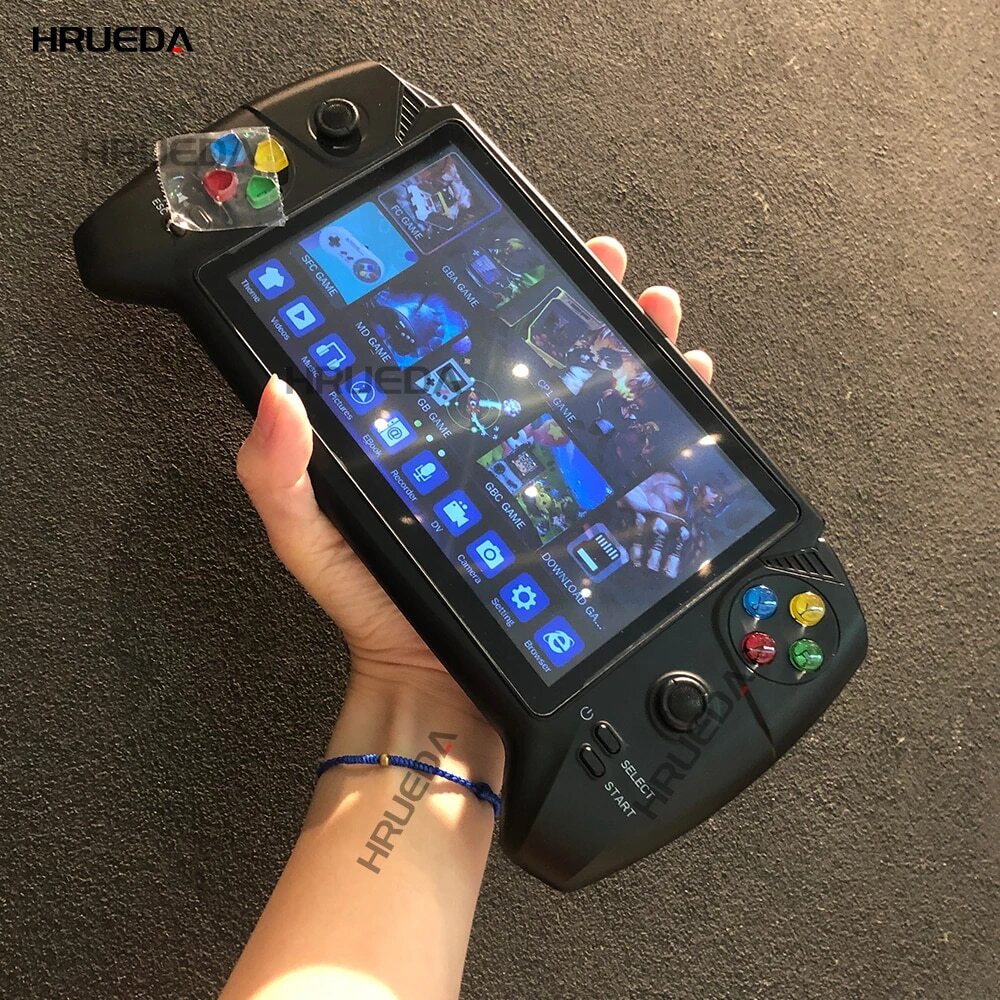 Retro Video Game Classic Console Portable 7 inch Game Screen Display 6000 Games