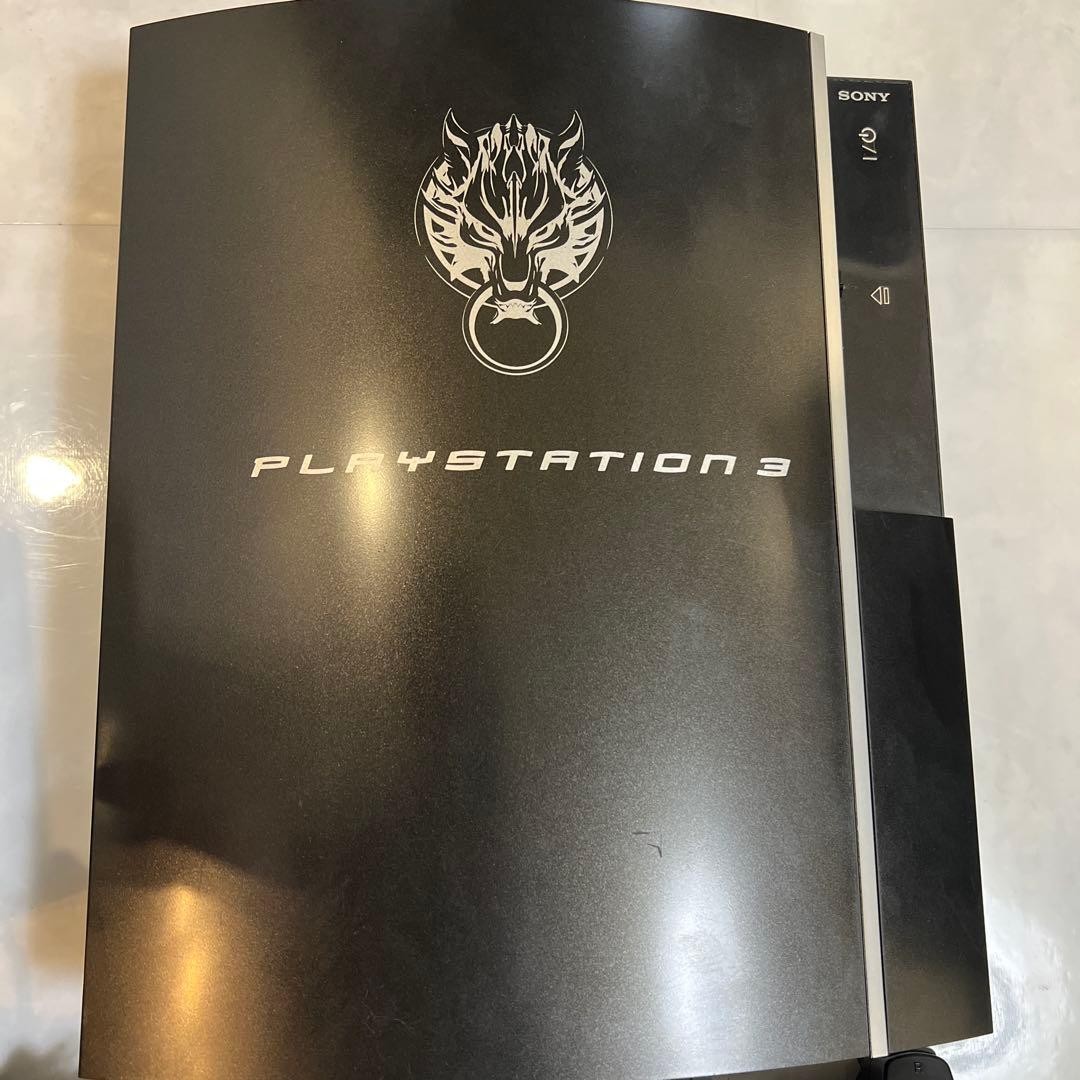 PS3 Console Final Fantasy VII Advent Children Cloud Black Edition with 7Games