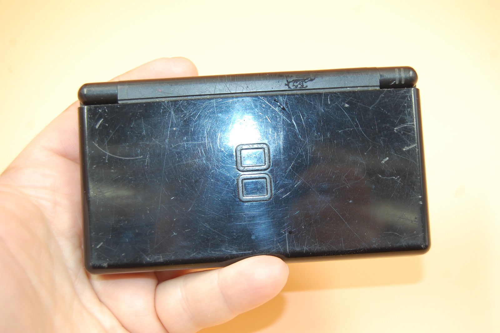 Nintendo DS Lite Black Handheld Console System – As Is, Not Reading Cartridge