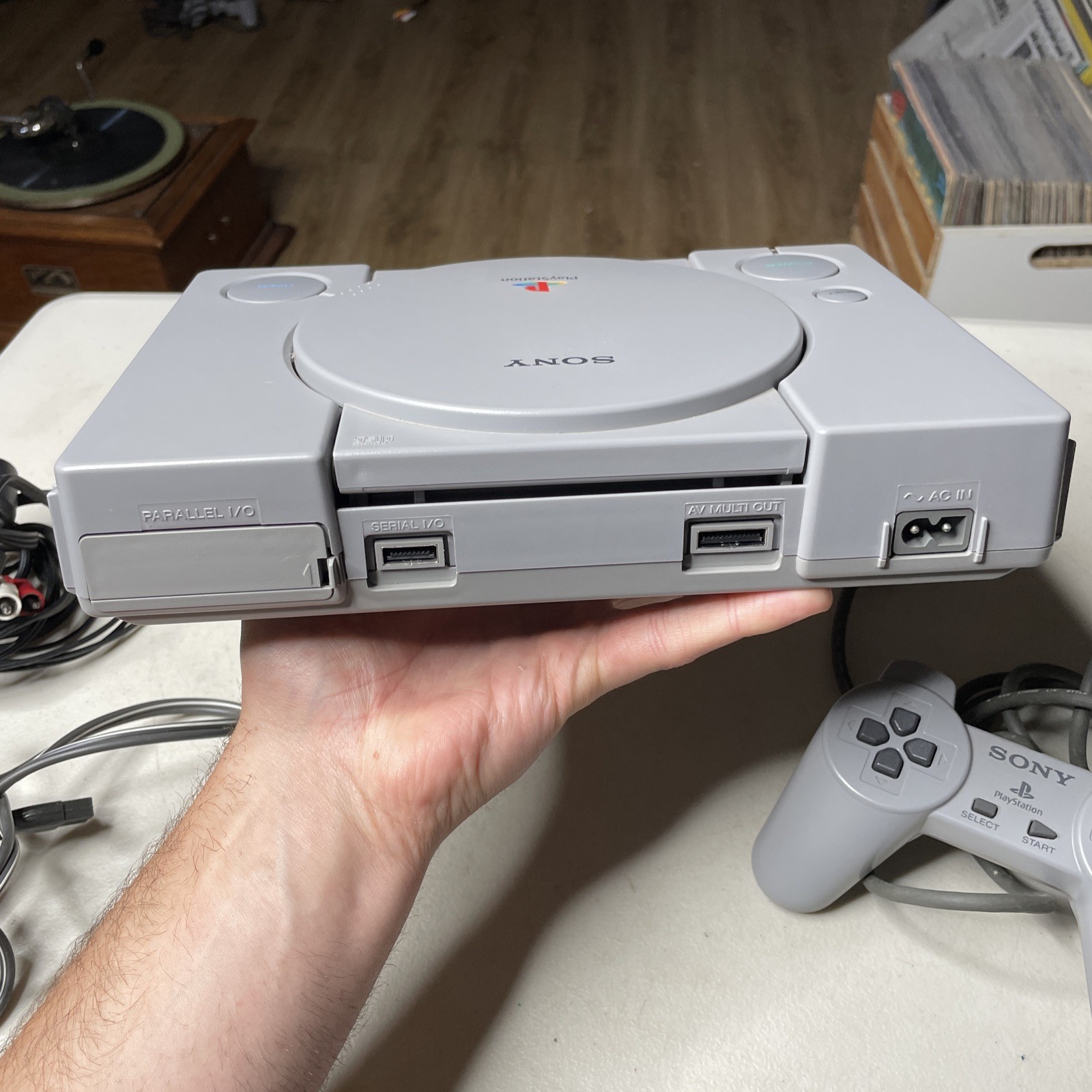 Sony Playstation 1 PS1 Console System Controller OEM Bundle – Tested and Works