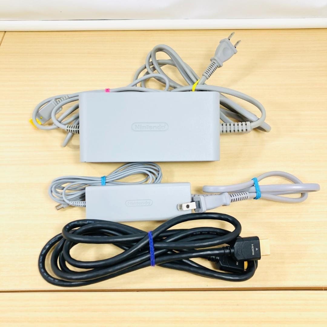 Nintendo Wii U 32GB WUP-101(01)/010 Console/Gamepad Black Working from japan F/S