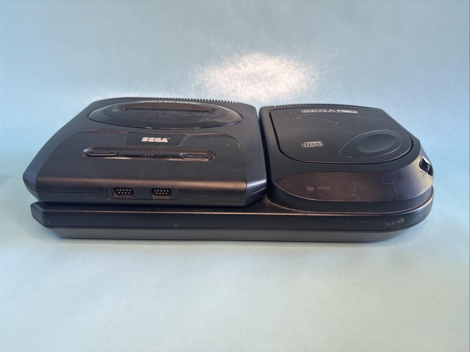 Sega CD Genesis Model 2 System Console w/ Controllers ***READ***