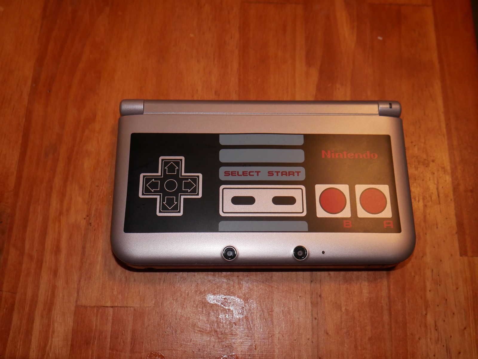 Nintendo 3DS XL NES Controller Retro Silver Edition