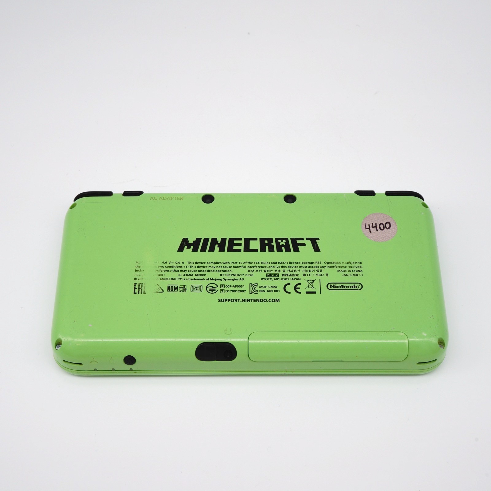 Nintendo “New” 2DS XL LL Console Minecraft Creeper Edition + extras (USA Seller)
