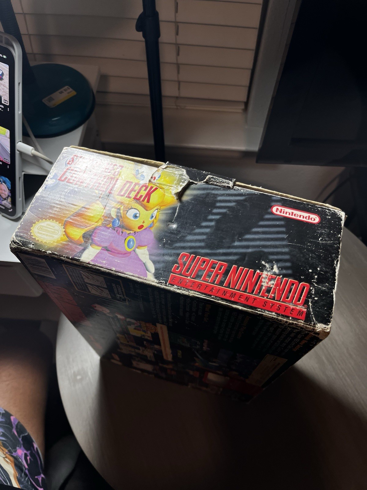 Super Nintendo SNES Jr Console, Complete In Box