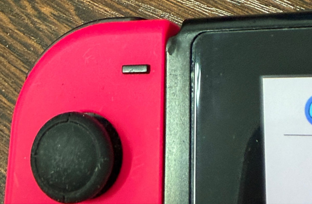 Nintendo Switch Handheld Console Neon Pink Yellow – Great Used Cond – Works Well