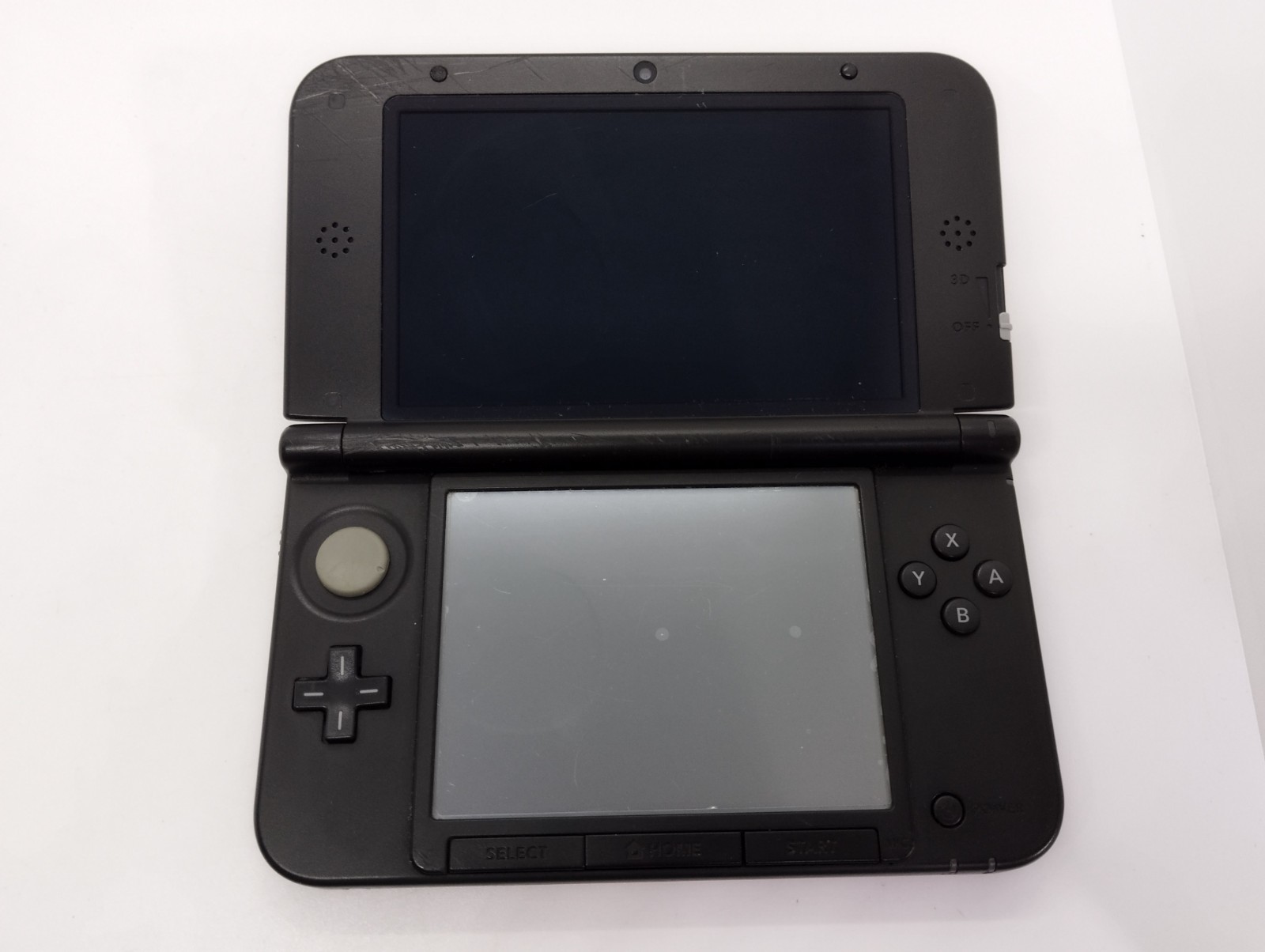 NINTENDO 3DS LL XL Black Red Console Stylus NTSC-J Japanese ver. Tested