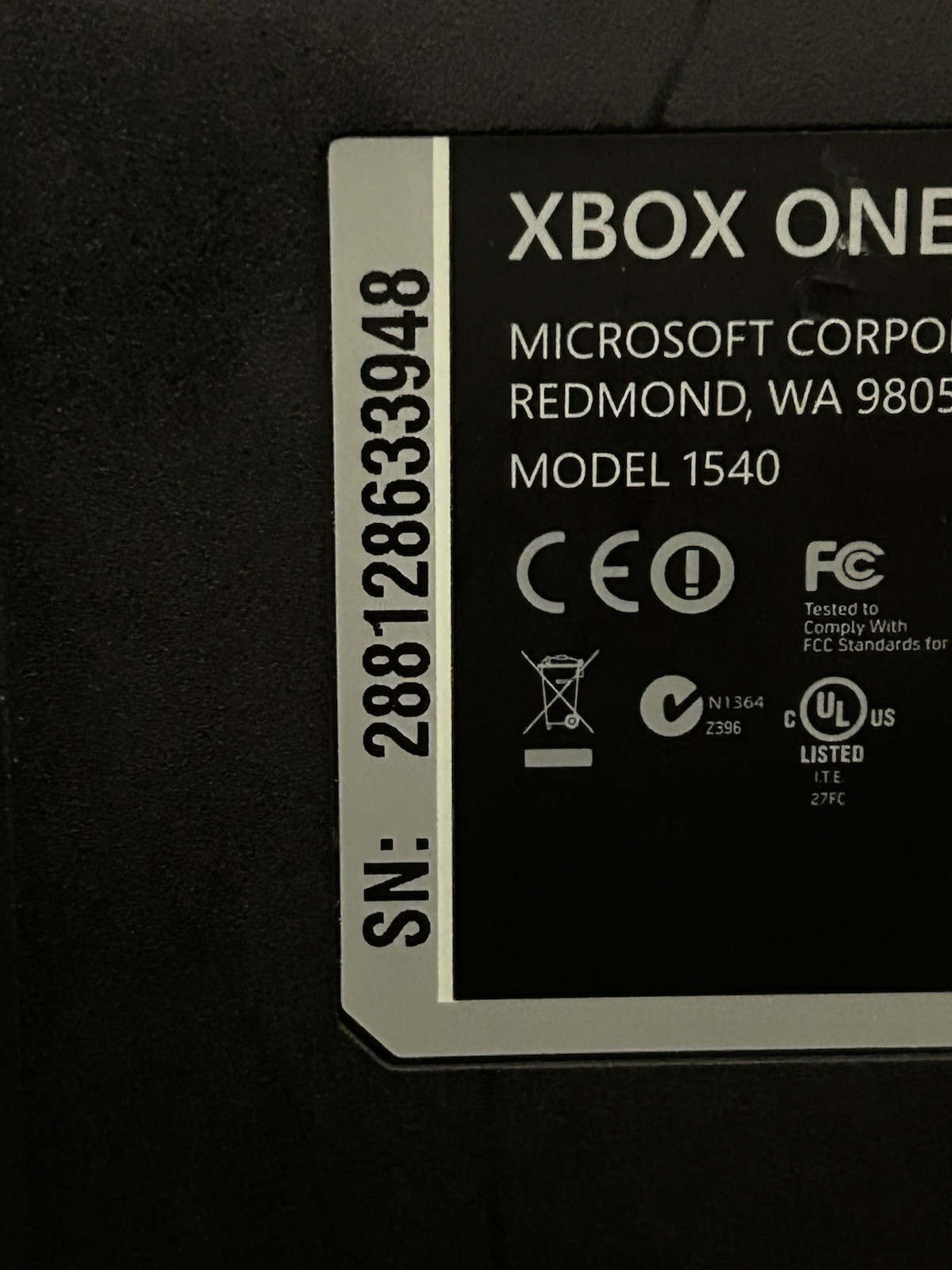 Microsoft Xbox One 500GB Console – Black