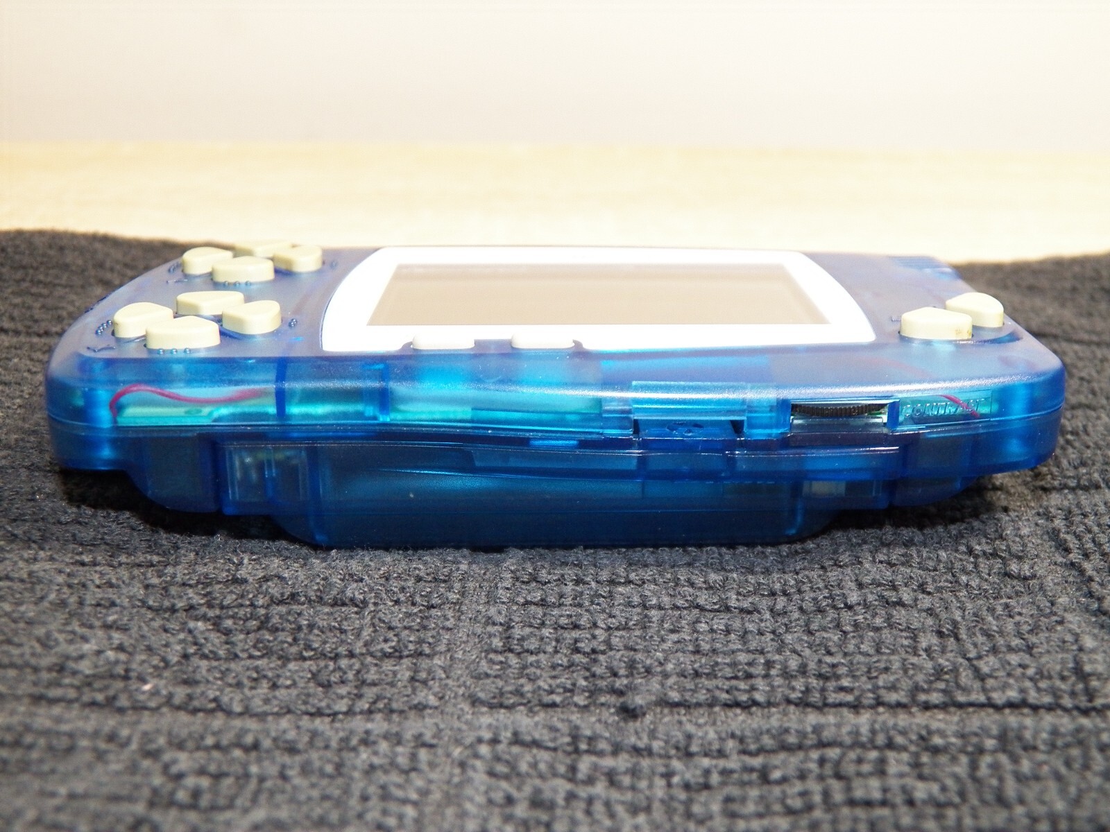 WonderSwan Handheld Console Skeleton Blue SW-001 in Box w Manual Japan Import