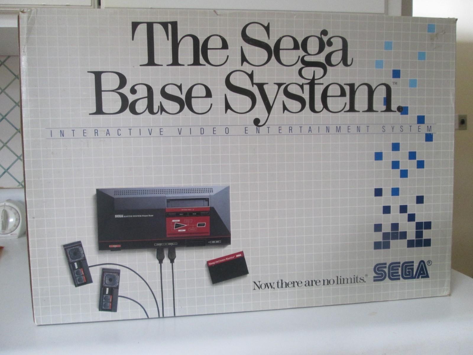 Sega Master System ( The Sega Base System ) Boxed , TESTED and WORKING Good Cond