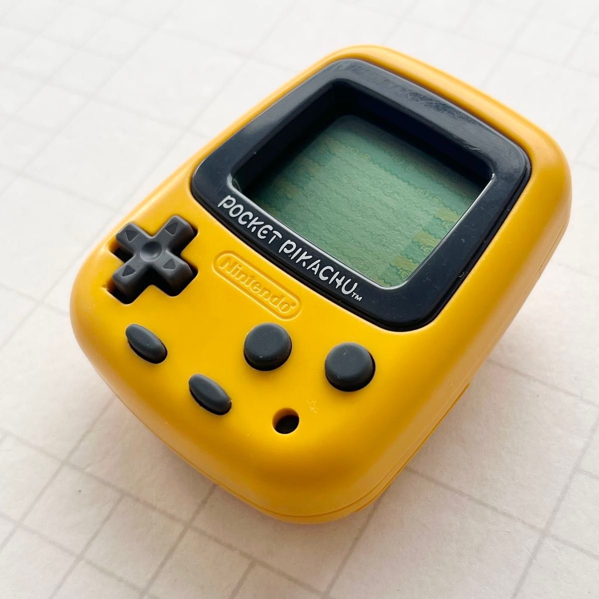 Nintendo Pocket Pikachu Yellow MPG-001 Pedometer Tested Working Cleaned Japan