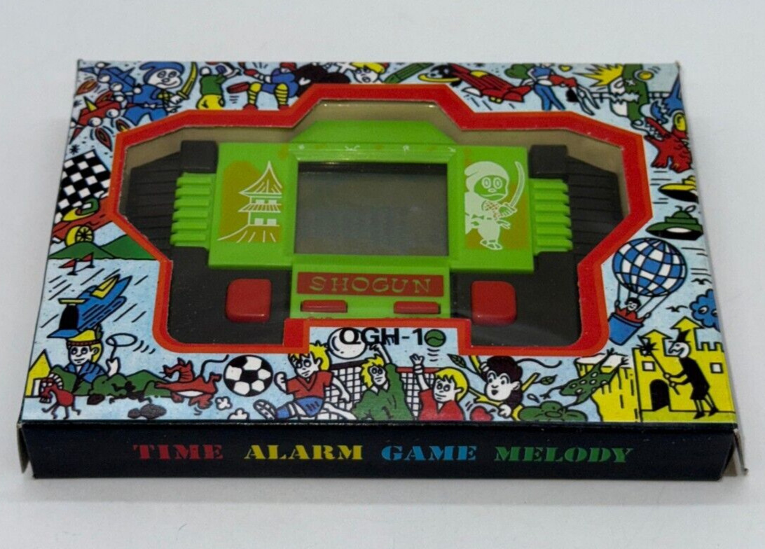 SHOGUN – LCD Game & Watch Portable Console – 1990’s – DEADSTOCK – BOXED – MINT