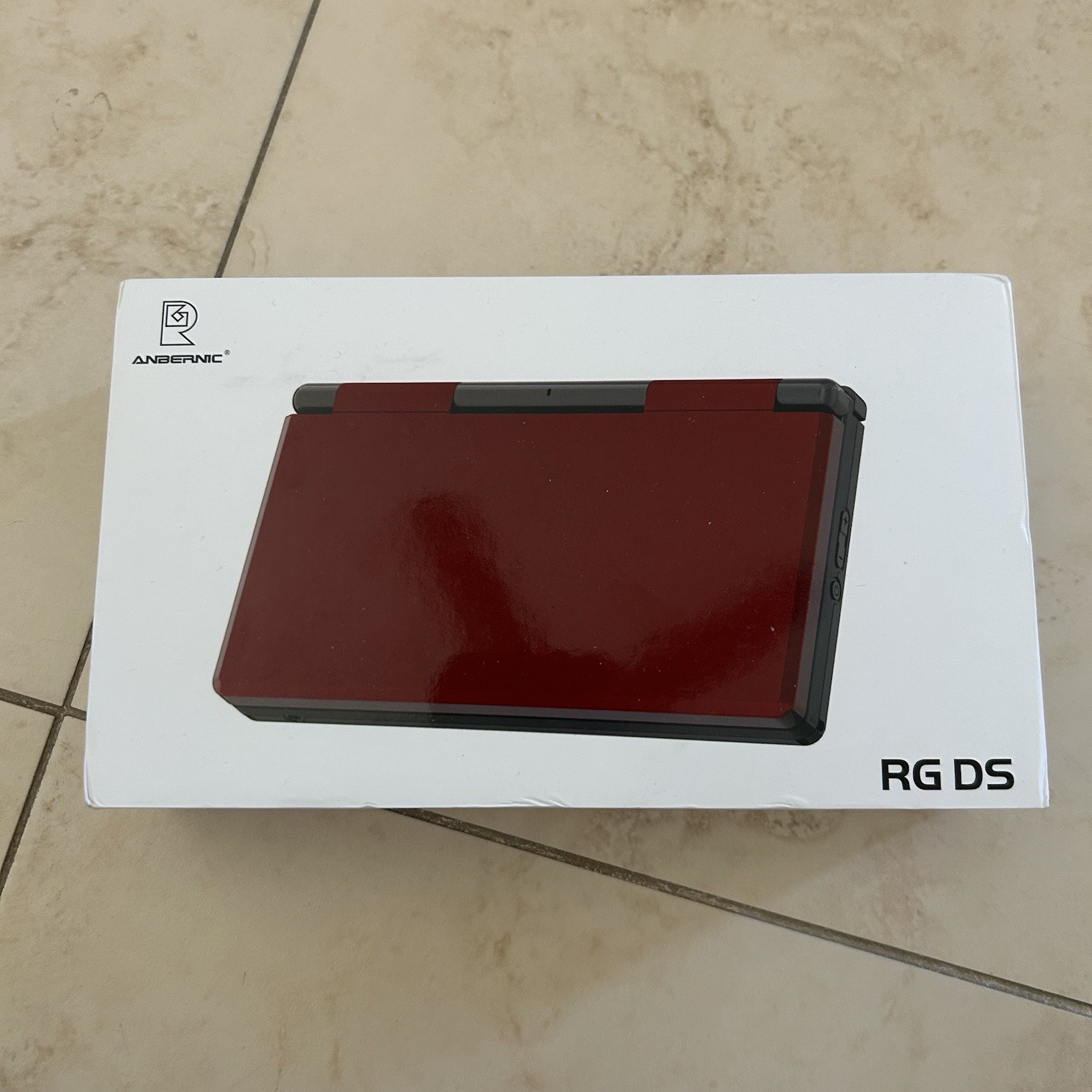 ANBERNIC RG DS Retro Video Game Console 4 Inch Android 14 Flip Game BOX ONLY