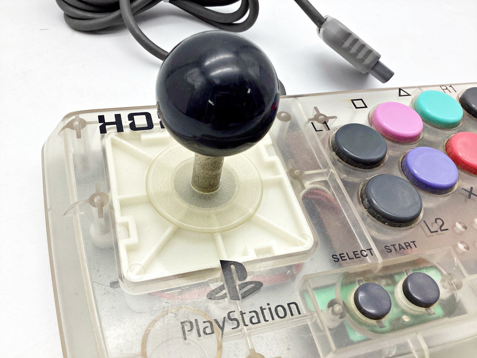 Playstation 2 Controller HORI Compact Joystick Clear Japan – DHL 1 week to USA
